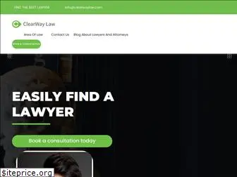 clearwaylaw.com