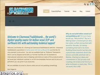 clearwoodpaddleboards.com