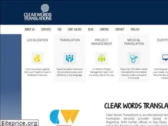 clearwordstranslations.com