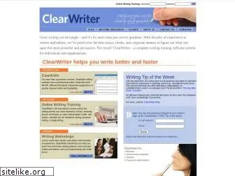 clearwriter.com