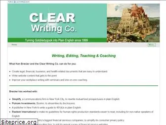 clearwriting.com