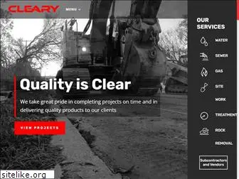 clearyconst.com