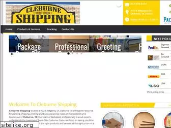 cleburneshipping.com