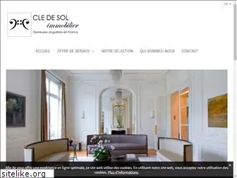 cledesol-immobilier.com