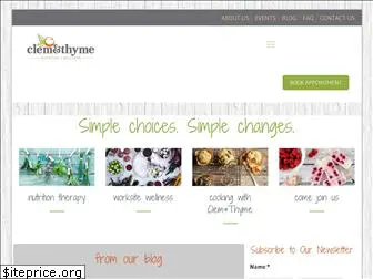 clemandthyme.com