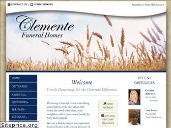 clementefuneralhomes.com