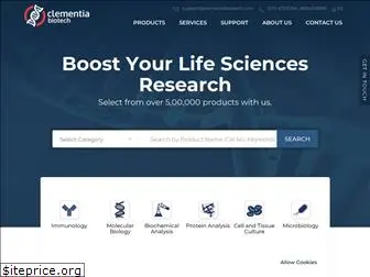 clementiabiotech.com