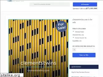 clementstwins.com