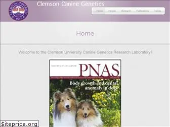 clemsoncaninegenetics.com