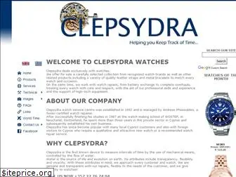 clepsydrawatches.com