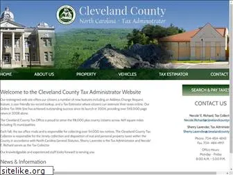 clevelandcountytaxes.com