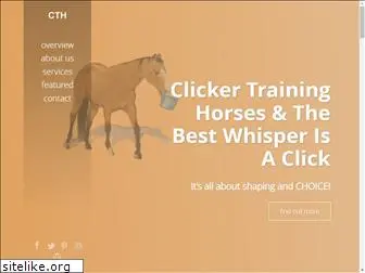 clickertraininghorses.com