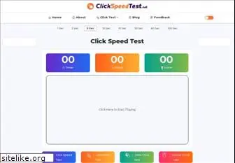 clickspeedtest.net