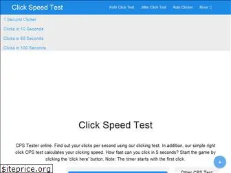 ᐅ Clicker Test  CPS Click Speed Test with the Mouse