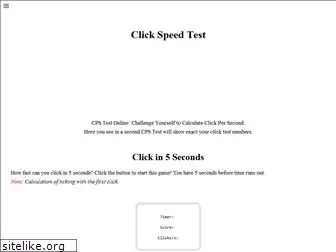 clickspeedtesting.com