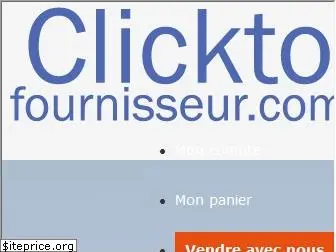 clicktofournisseur.com