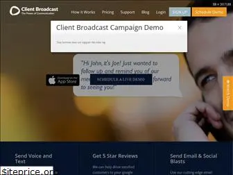 clientbroadcast.com