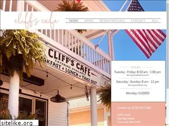cliffscafe.com