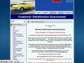 cliffsclassicchevrolet.net