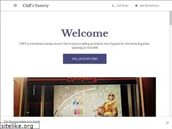 cliffsvariety.com