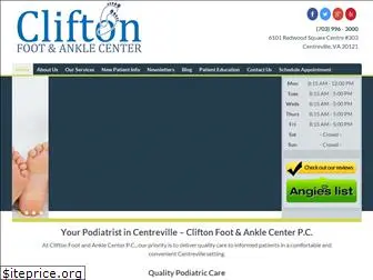 cliftonfootandankle.com