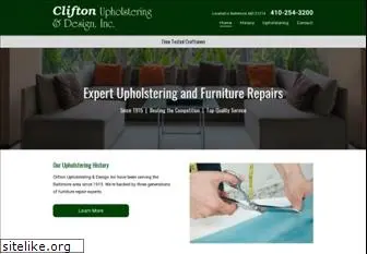 cliftonupholstering.com