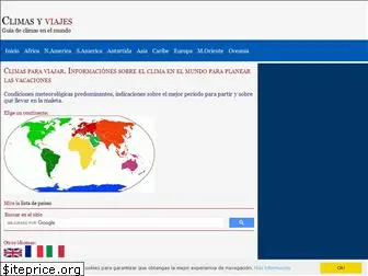 climasyviajes.com