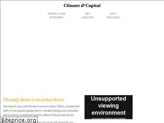 climateandcapital.com