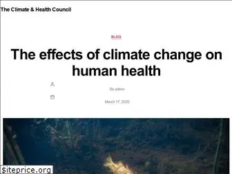 climateandhealth.org