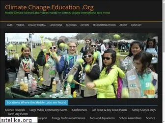 climatechangeeducation.com
