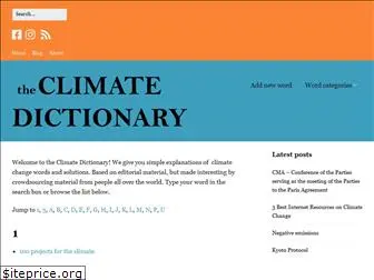 climatedictionary.com