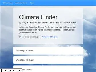 climatefinder.com
