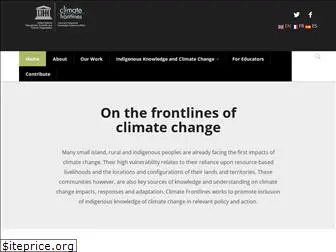 climatefrontlines.org