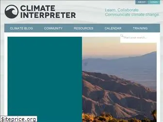 climateinterpreter.org