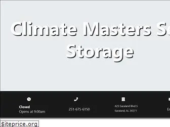 climatemastersselfstorage.com