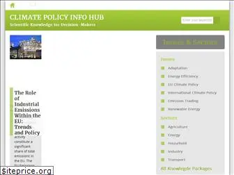 climatepolicyinfohub.eu