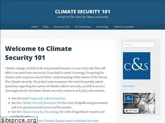 climatesecurity101.org
