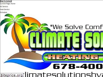 climatesolutionshvac.com