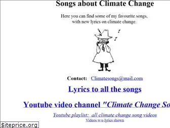 climatesongs.com