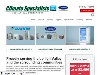 climatespecialists.com