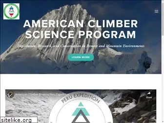climberscience.com