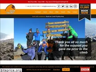 climbkilimanjaroforcharity.com
