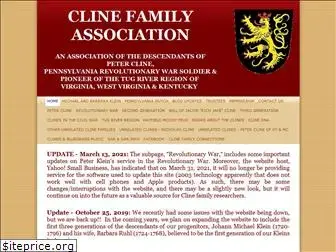 clinefamilyassociation.com