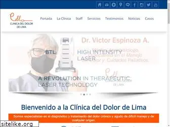 clinicadeldolordelima.com