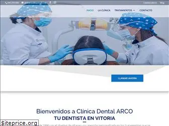 clinicadentalarco.com