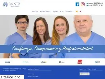 clinicadentalbroseta.com