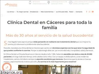 clinicadentallachicuela.es