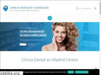 clinicadentalpilargarrido.es