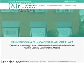 clinicadentalplazaaluche.com