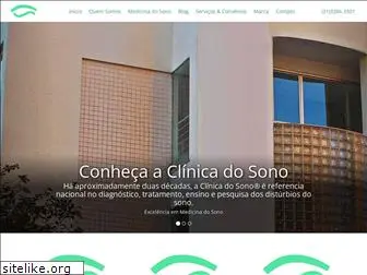 clinicadosono.com.br